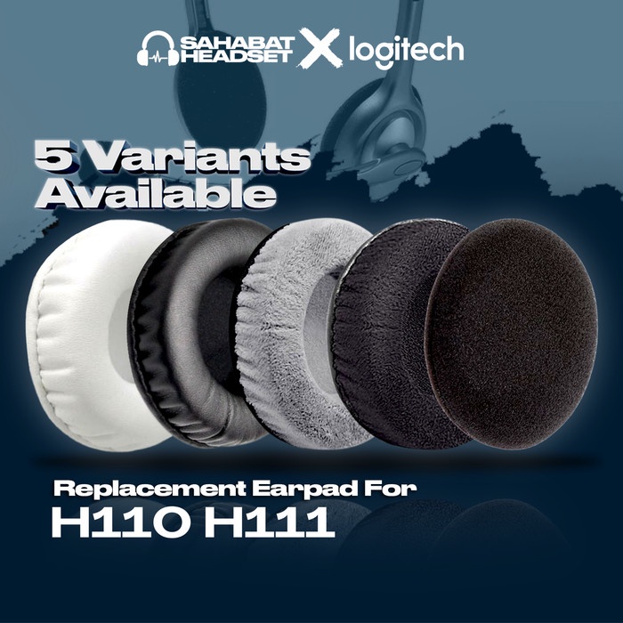 Jual Earpad Ear Cushion Earcup Logitech H110 H111 Busa Foam Premium Edition Shopee Indonesia 3832