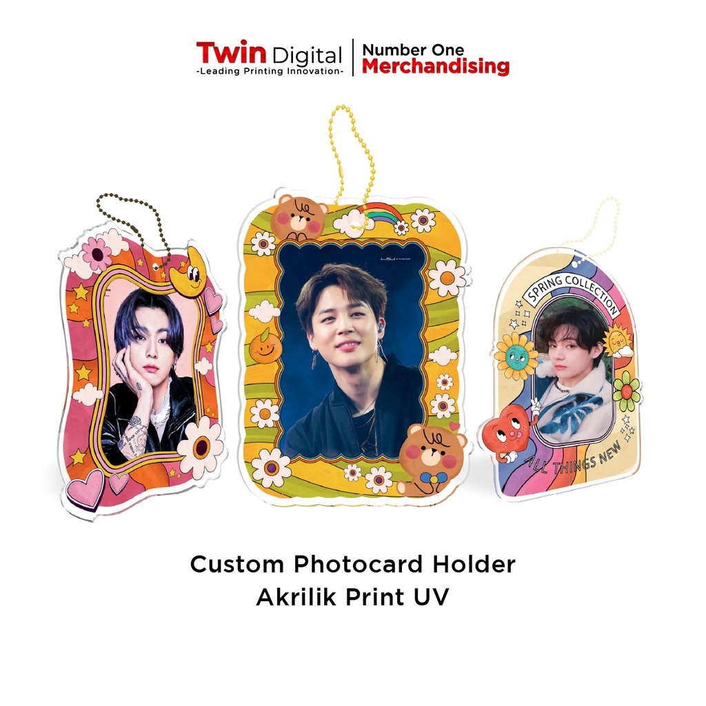 Jual Twindigital Custom Bentuk Poca Frame Bingkai Foto Deco ID Card ...