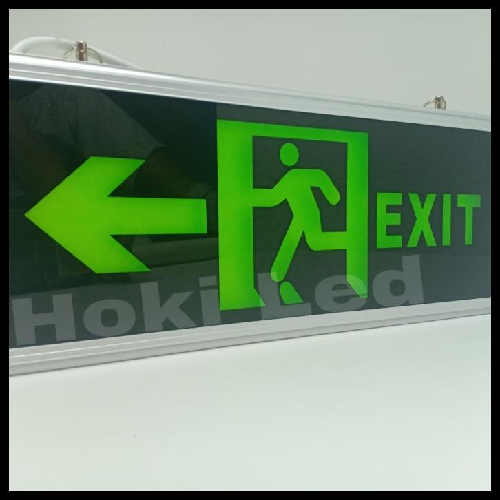 Jual Lampu Exit Led Emergency Lampu Petunjuk Darurat Emergency Exit ...