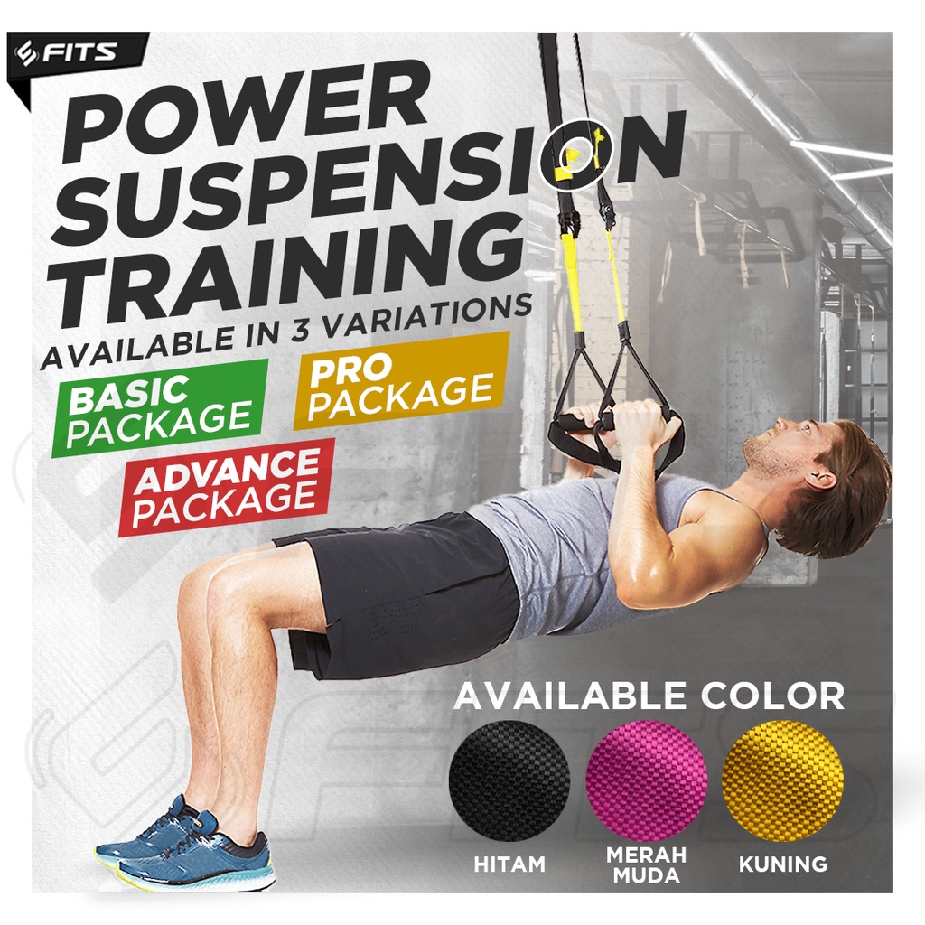 Jual SFIDN FITS Power Suspension Training Tension Belt Advance & Pro ...