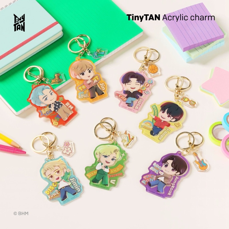 TinyTan toystory ジミン アクスタ　ブックマーク　キーホルダー TinyTan toystory ジミン アクスタブックマークキーホルダー