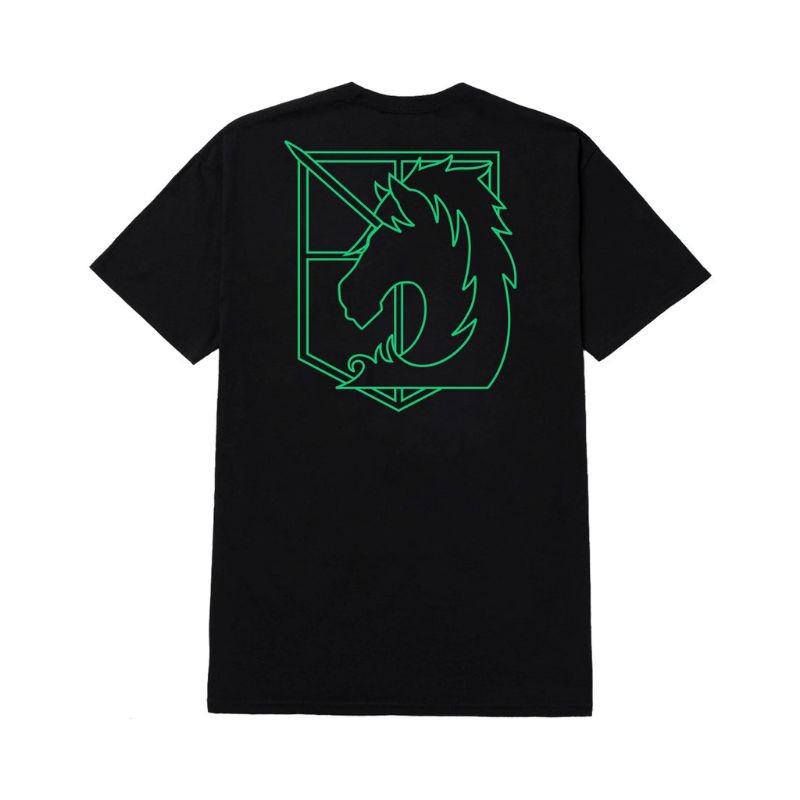 Jual KAOS ANIME MILITARY POLICE ATTACK ON TITAN SHINGEKI NO KYOJIN BAJU