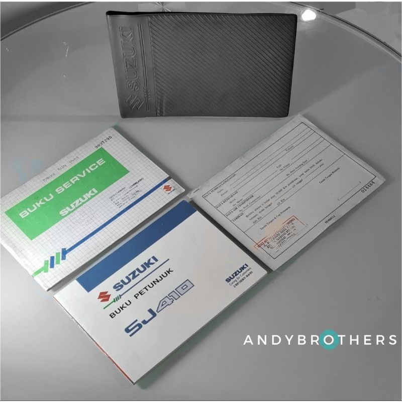 Jual Buku Manual Book Petunjuk Pemilik SUZUKI SJ410 JIMNY KATANA 89-93