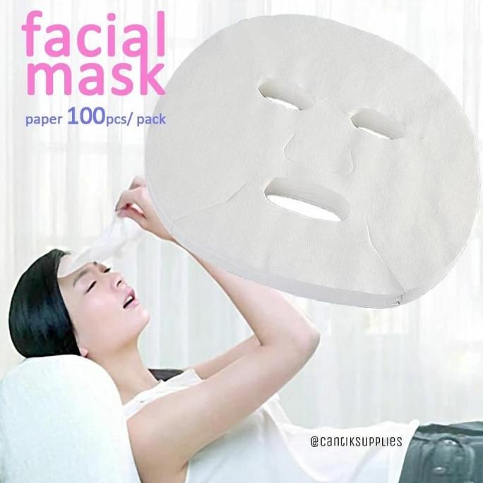 Jual TOPENG TISSUE MASKER KERTAS ISI 100 LEMBAR/ PAK t-kosmetikagen ...