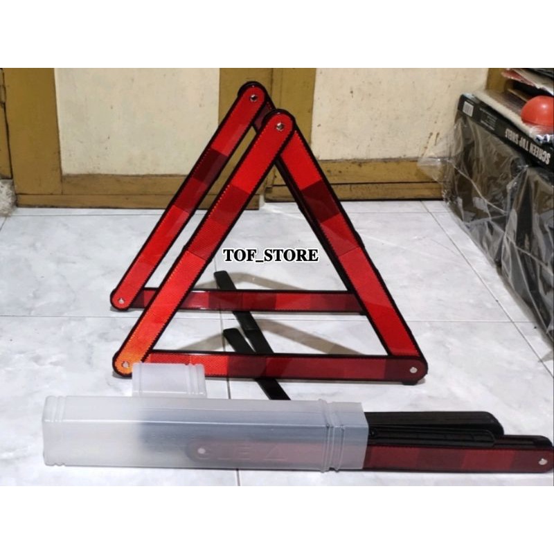 Jual Segitiga Pengaman Mobil Reflektor Triangle Reflektor Shopee