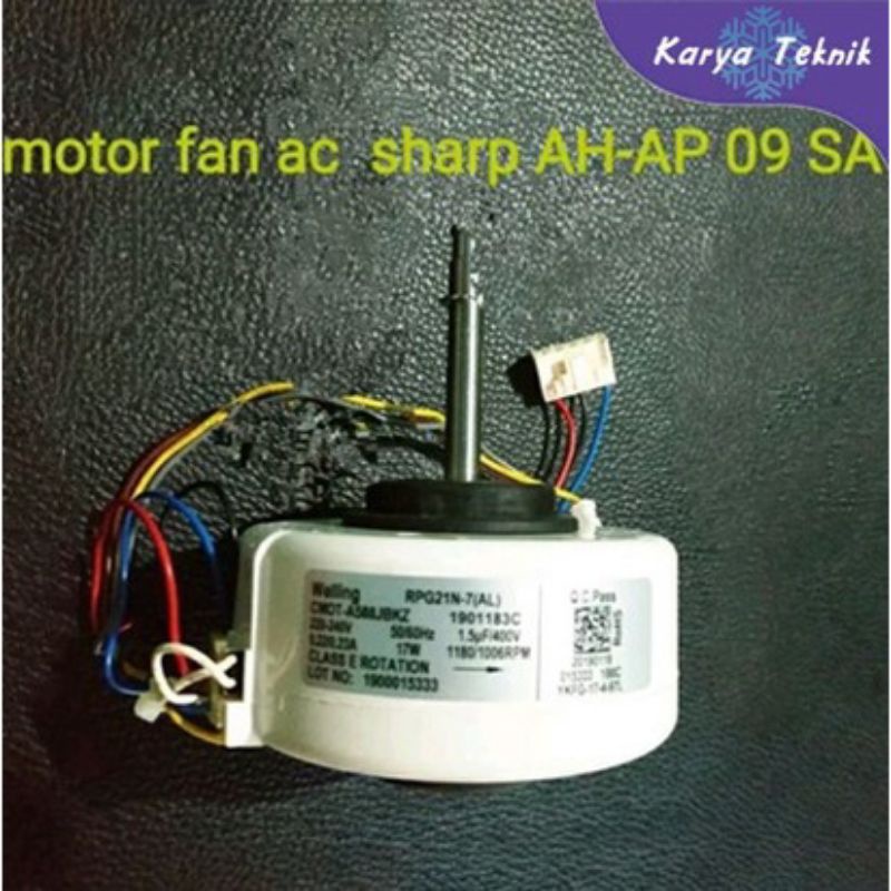 Jual Dinamo Motor Fan AC Sharp Plasma Cluster R32 r22 r410 ORIGINAL 