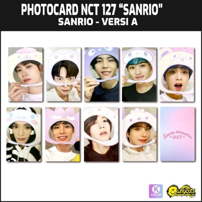 Jual PHOTOCARD PREMIUM UNOFFICIAL NCT 127 X SANRIO PRINT 2 SISI ...