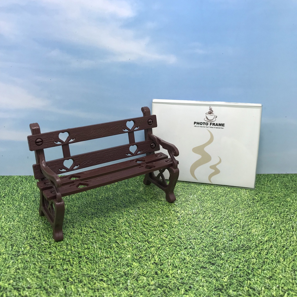 Jual Photo Frame Bangku Taman Kayu Tinggi 10 cm/ Bingkai Foto/ Bingkai ...