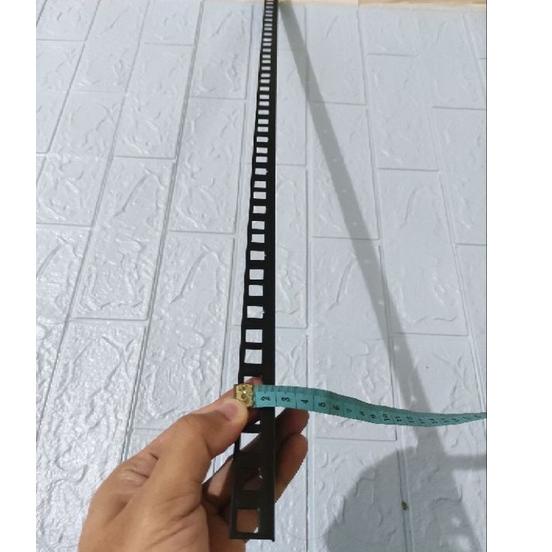 Jual Terlarisン Besi Lis Siku Lubang Rak Hardcase 16U Bracket Rack Audio ...