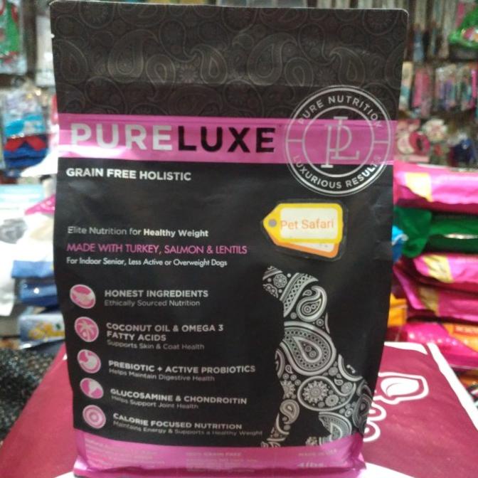 Jual Dog Food Pureluxe Holistic Healthy Weight For Dogs 4lbs ( 1,8 kg