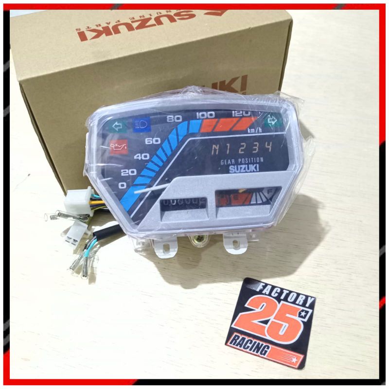 Jual SPEEDO SPEEDOMETER KILOMETER ASSY RC 100 BRAVO JET COOLED IMPORT ...