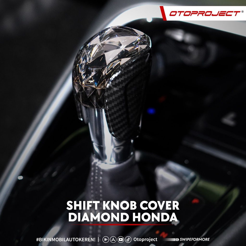 Jual Otoproject Shift Knob Cover Diamond Honda HRV 2022 / City