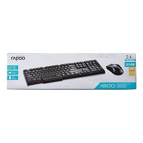 thumbnail image 2 of Rapoo X2100 Wireless Keyboard And Mouse Combo 2 of 14