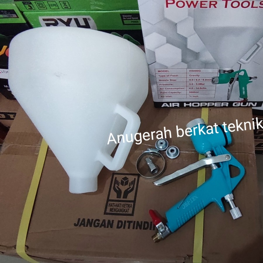 Jual Spray gun tekstur / texture / air hooper gun kamprot Shopee