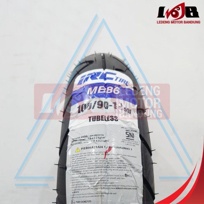 Jual IRC MB86 67 90/100/110 Ring 12 Ban Luar Motor Scooter Matic ...