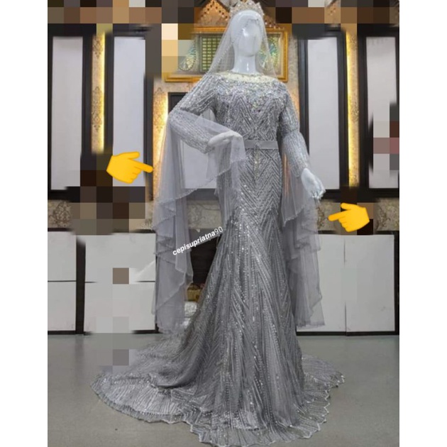 Jual hiasan tangan/slayer lengan gaun pengantin | Shopee Indonesia