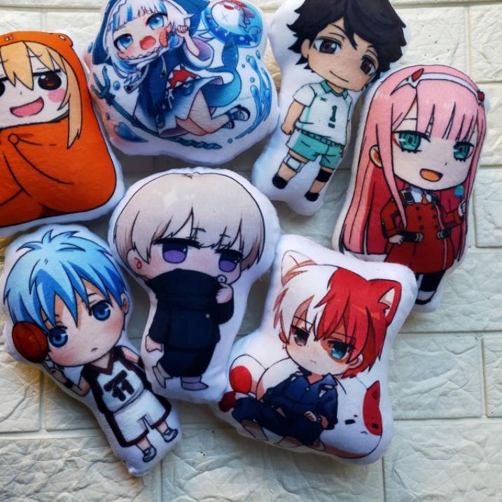 Jual Must Buy 11.11 boneka plushie mini anime gawr gura inumaki ...
