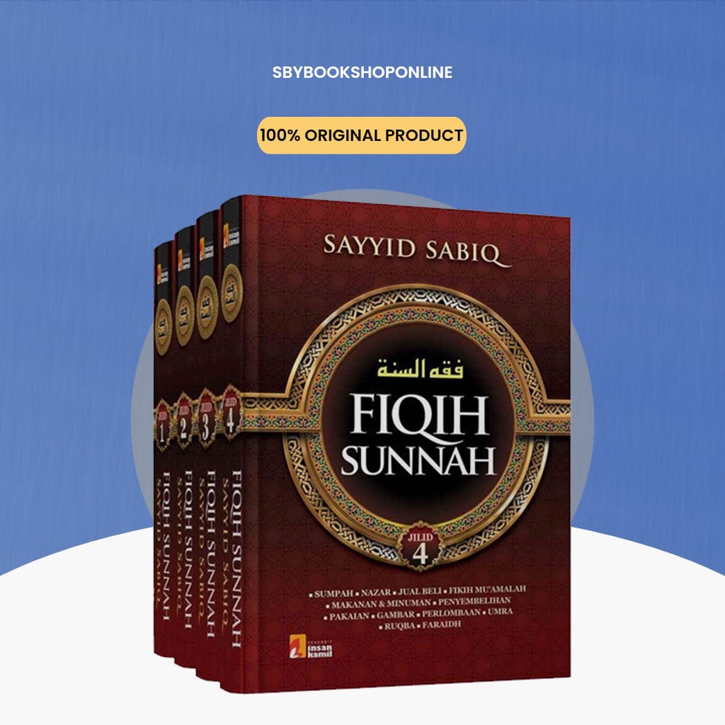 Jual Buku Fiqih Sunnah Sayyid Sabiq Lengkap Box Set Eksklusif Fiqh