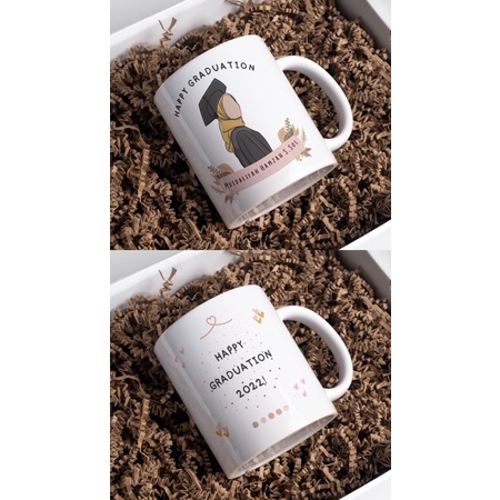 Jual Mug Graduation/ Mug custom | Shopee Indonesia