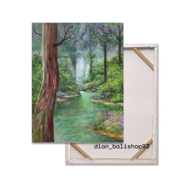 Jual Lukisan Dinding Ruang Tamu Rumah Kanvas Aesthetic - Hiasan Dinding