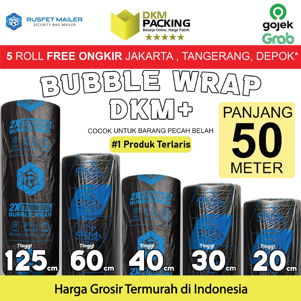 Jual Plastik Bubble Wrap Hitam Meter Bubblewrap Dkm Plus Bubblewrap Roll Shopee Indonesia