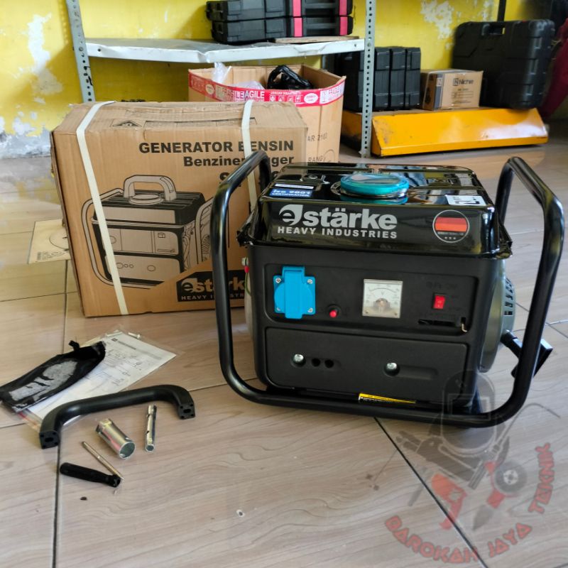 Jual Mesin genset / gasoline generator 2tak 750 watt STARKE ST1500 ST ...