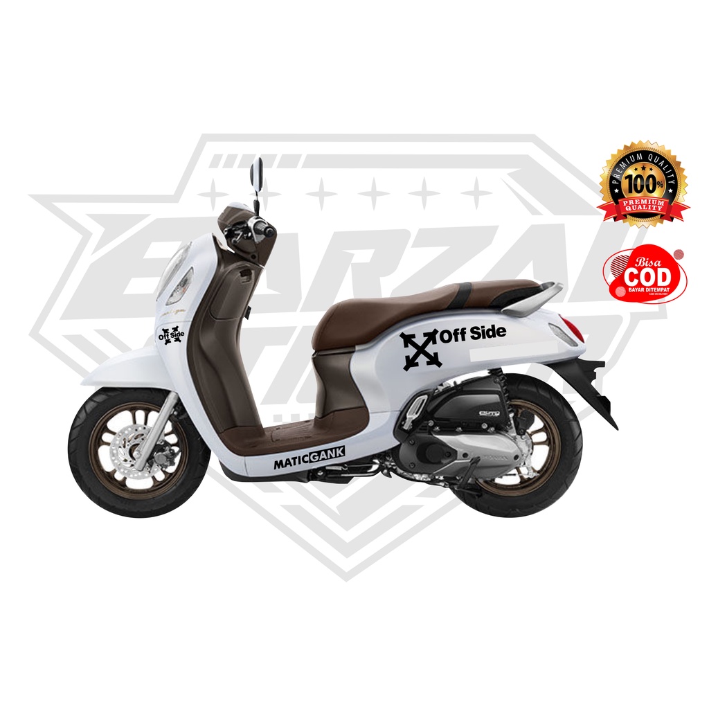 Jual STICKER STRIPING CUTTING OFFSIDE MOTOR SCOOPY KEREN KEKINIAN ...