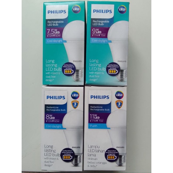 Emergency lamp philips 18 watt sales