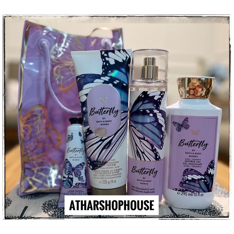 BBW In The Stars Fine shops Fragrance Mist & Shower Gel Body Wash & Mini Perfume Set