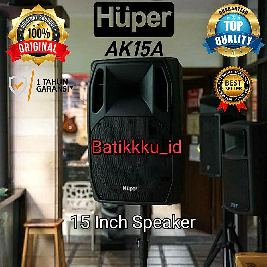 Jual Speaker Aktif Huper Ak15a Ak 15 A Original 15 Inch Ak15 Ak 15a