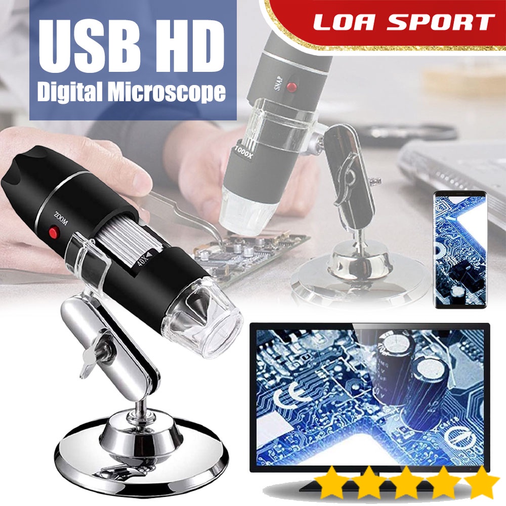 Jual Mikroskop Digital USB 500X Zoom Kamera Endoscope Reparasi ...