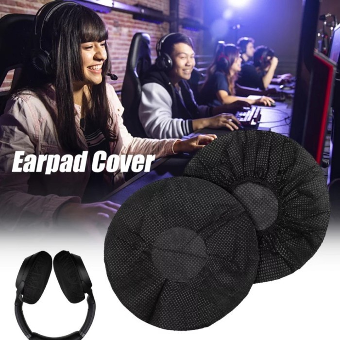 Jual Disposable Headphone Cover Sepasang Pelindung Headset Earcup Pad ...