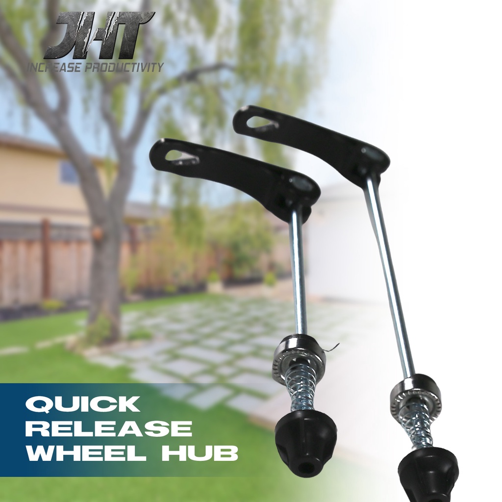 Jual Baut Qr As Roda Sepeda Depan Belakang Hitam Quick Release Wheel