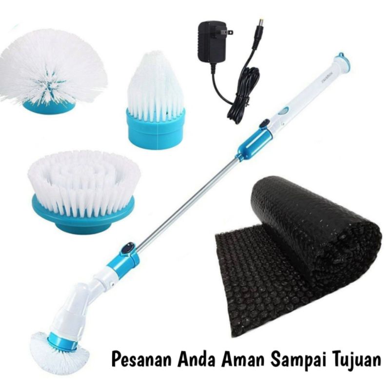 Jual Sikat Wc Elektrik Hurricane Spin Scrubber Tools Set Sikat Kamar Mandi Elektrik Shopee 0739