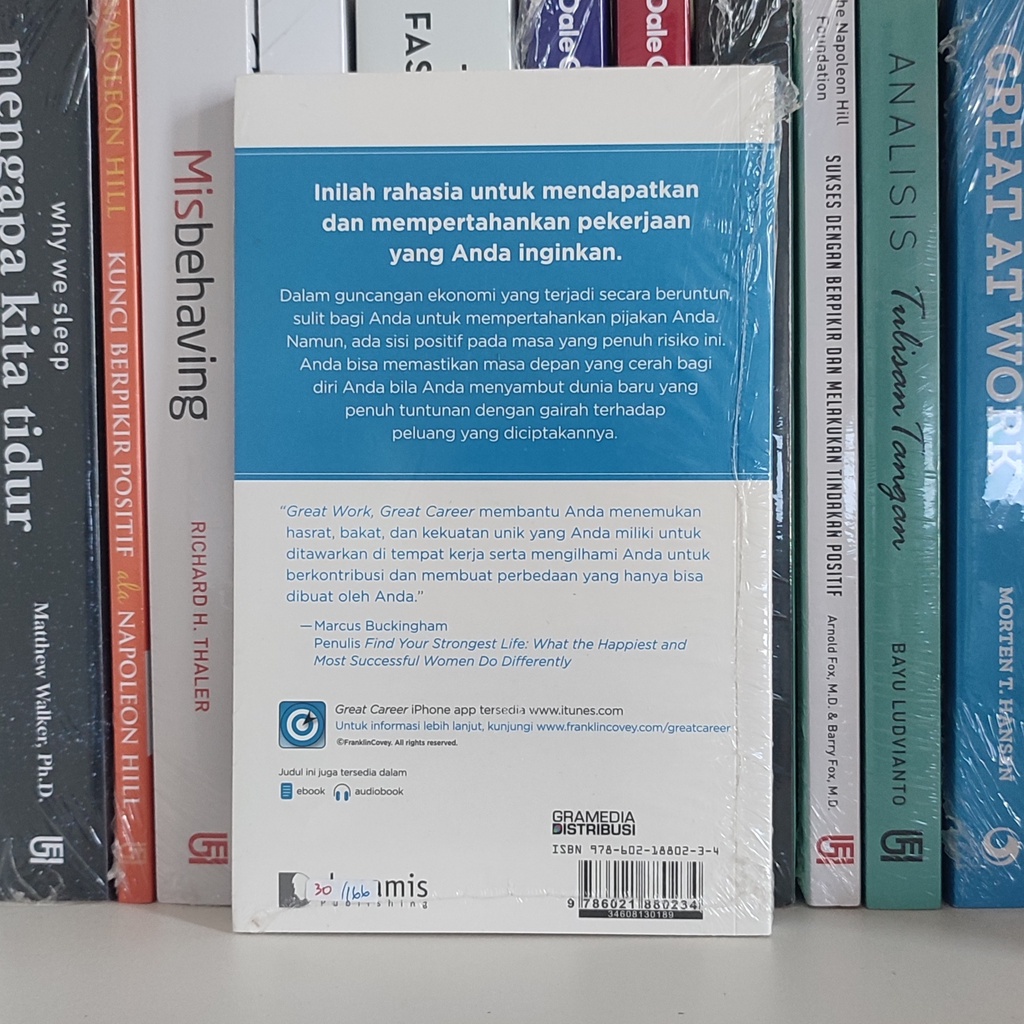 Jual Buku Great Work Great Career - Stephen R. Covey, Jennifer Colosimo ...