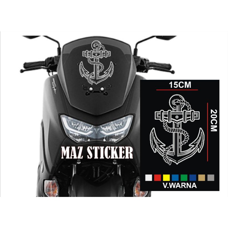 Jual sticker jangkar visor PCX. NMAX. LEXY. ADV | Shopee Indonesia