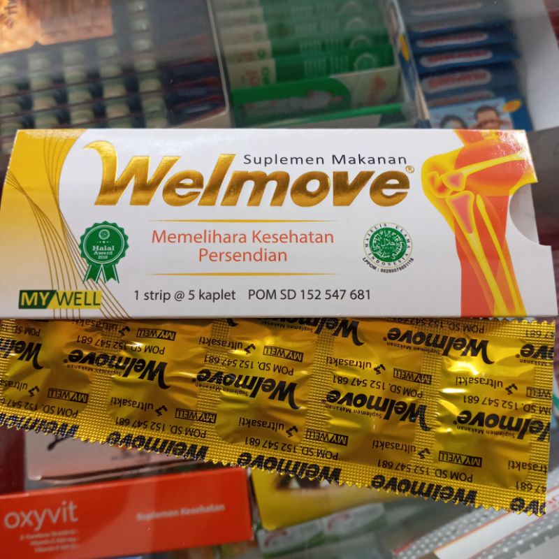 Jual Welmove 1 Strip Isi 5 Kaplet Shopee Indonesia 9009