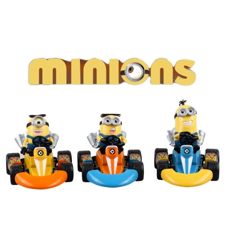Jual Minions Kart Despicable Me Minion Racer Car Figure Minion | Shopee ...