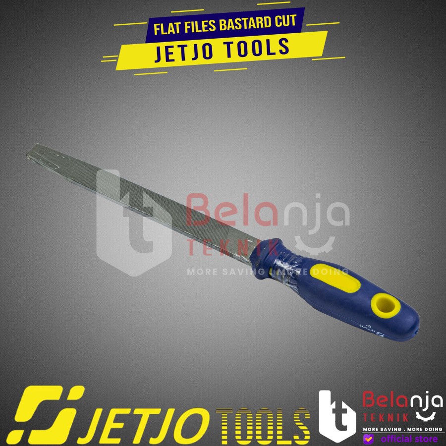 Jual JETJO TOOLS Flat Files Bastard Cut 8