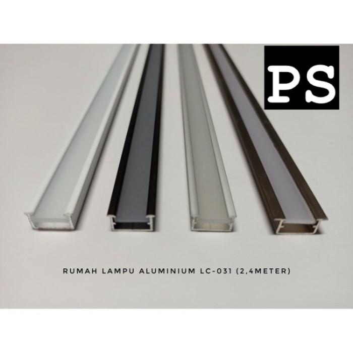 Jual List Rel Lis Led Rumah Lampu Led Strip Alumunium Acrylic Cover ...