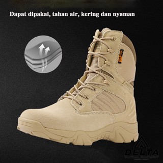 Jual Sepatu Delta Force Elite Boots Inch Coklat Militer Sepatu