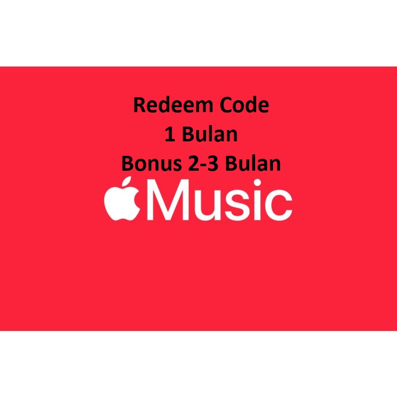 Jual Apple Music Premium 1 Bulan + Bonus 2 - 3 Bulan | Shopee Indonesia