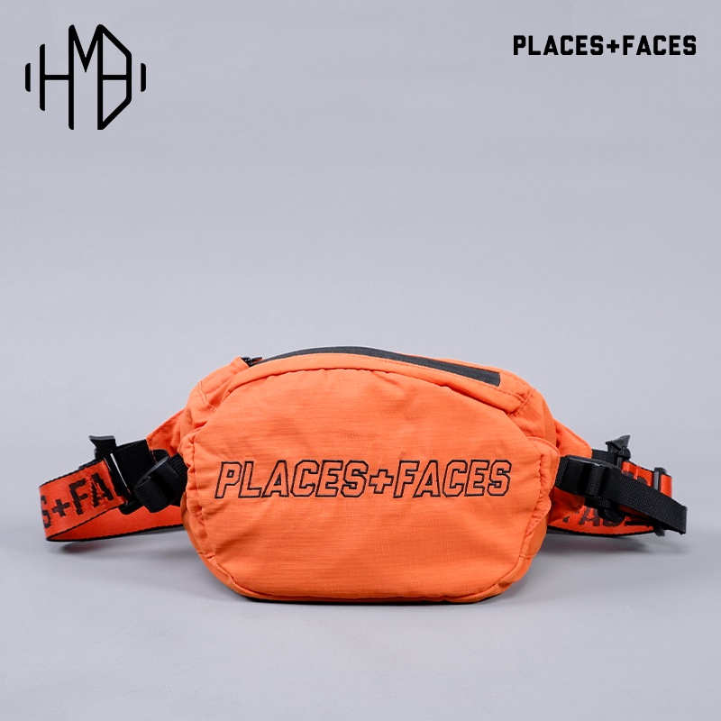 ウエストポーチ places+faces waist bag orange Jual Places Faces Logo Waist Bag Orange | Shopee Indonesia