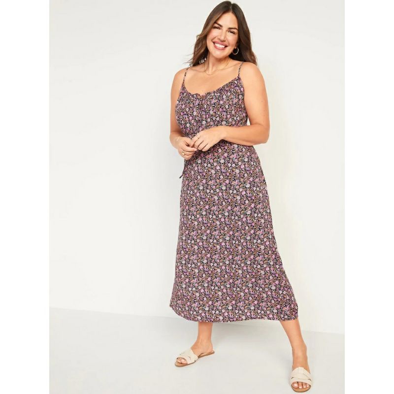 Old Navy Floral Maxi Cami Shift Dress for Women