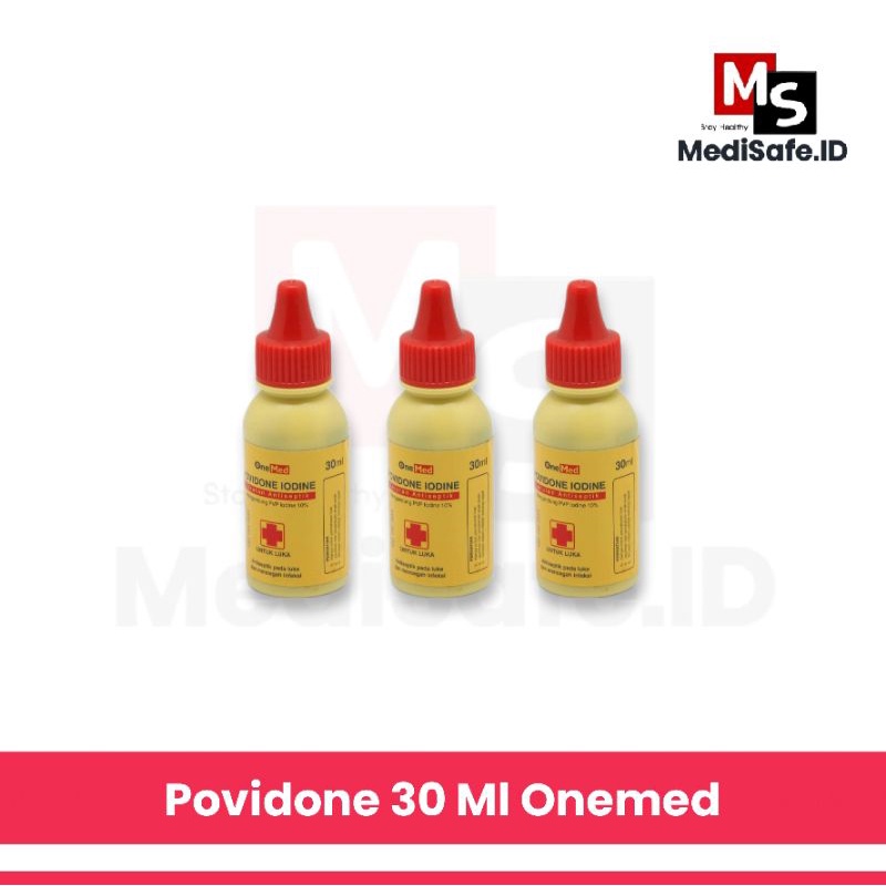 Jual Povidone Iodine 30 Ml Antiseptik Rawat Luka / Botol | Shopee Indonesia