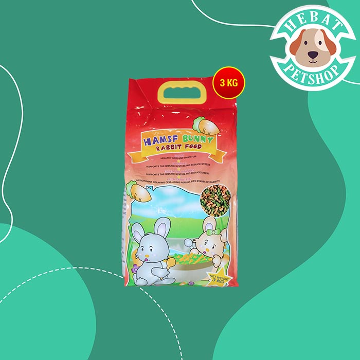 Jual Hams Bunny Rabbit Food 3 Kg | Shopee Indonesia