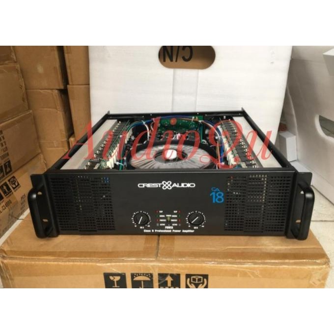 Jual Power Amplifier Crest Audio Ca18/ Ca 18 Body Panjang Terbaru ...