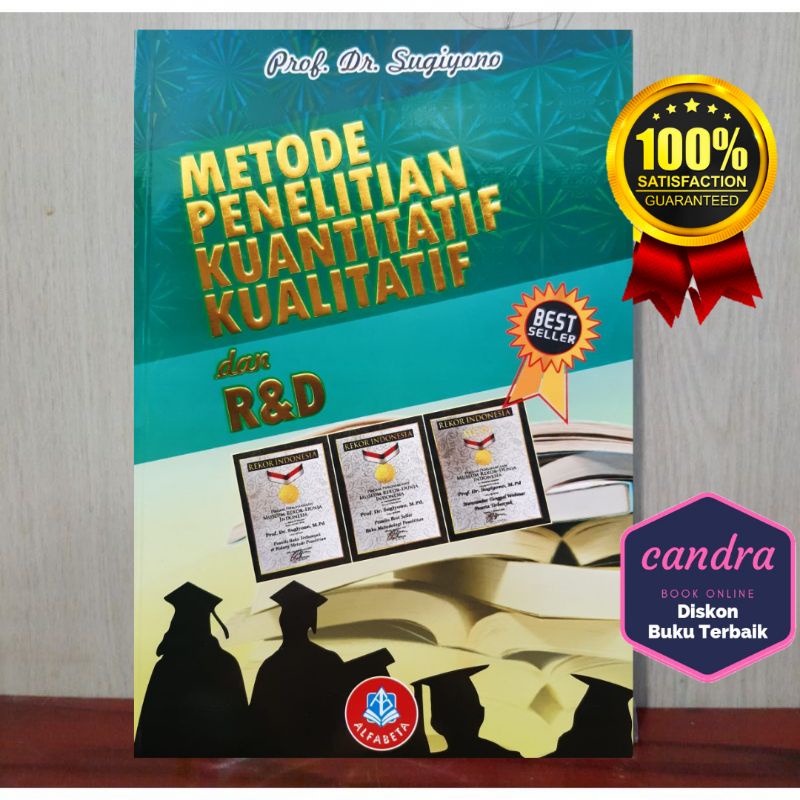 Jual Buku Metode Penelitian Kuantitatif Kualitatif Sugiyono Revisi