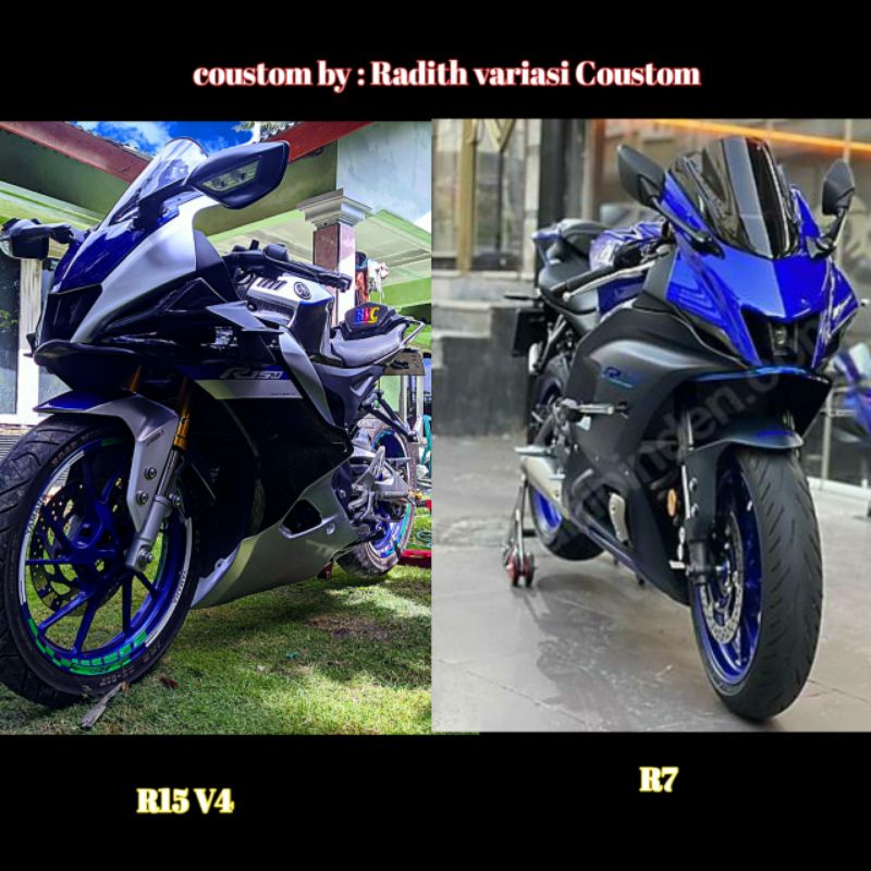 Jual list layer ala yamaha R7 untuk R15 V4 | Shopee Indonesia