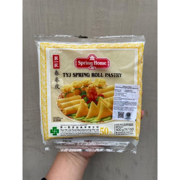 Jual Spring Roll Skin TYJ 8,5inch | Shopee Indonesia